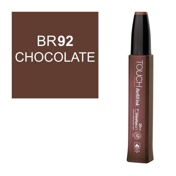 Touch Twin Marker Refill Alcohol Ink Alkol Bazlı Mürekkep 20 ml. BR92 CHOCOLATE - Image 1