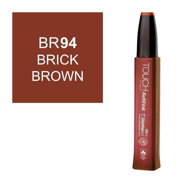Touch Twin Marker Refill Alcohol Ink Alkol Bazlı Mürekkep 20 ml. BR94 BRICK BROWN - Image 1