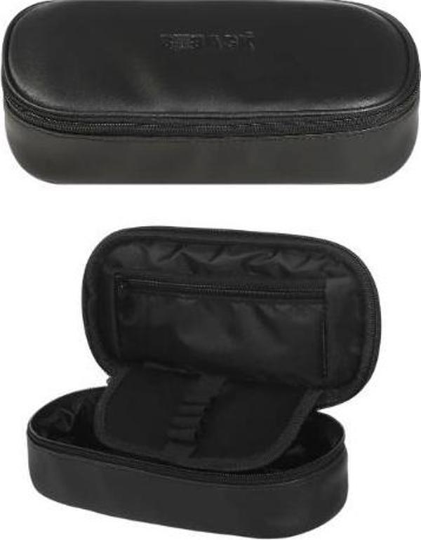 Bback Oval Deri Kalemlik / Kalem Kutusu SİYAH - Image 1