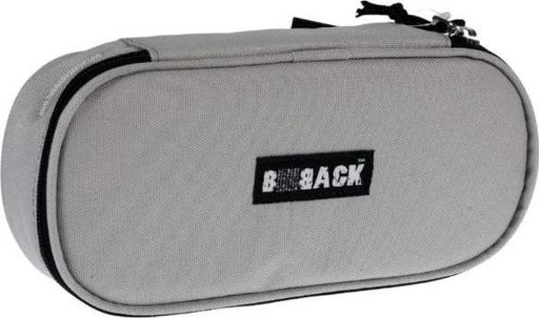 Bback Oval Kumaş Kalemlik / Kalem Kutusu AÇIK GRİ - Image 1