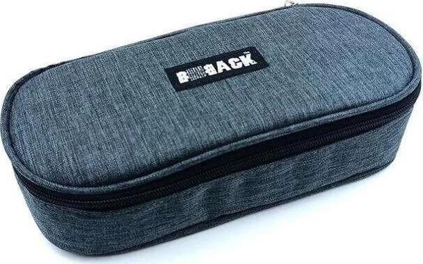 Bback Oval Kumaş Kalemlik / Kalem Kutusu FÜME - Image 1