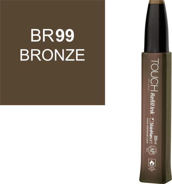 Touch Twin Marker Refill Alcohol Ink Alkol Bazlı Mürekkep 20 ml. BR99 BRONZE - Image 1