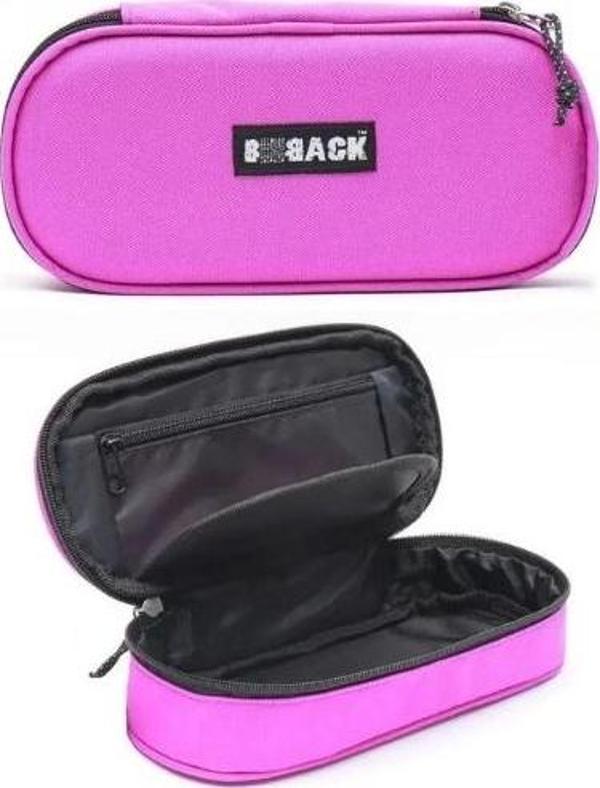 Bback Oval Kumaş Kalemlik / Kalem Kutusu FUŞYA - Image 1