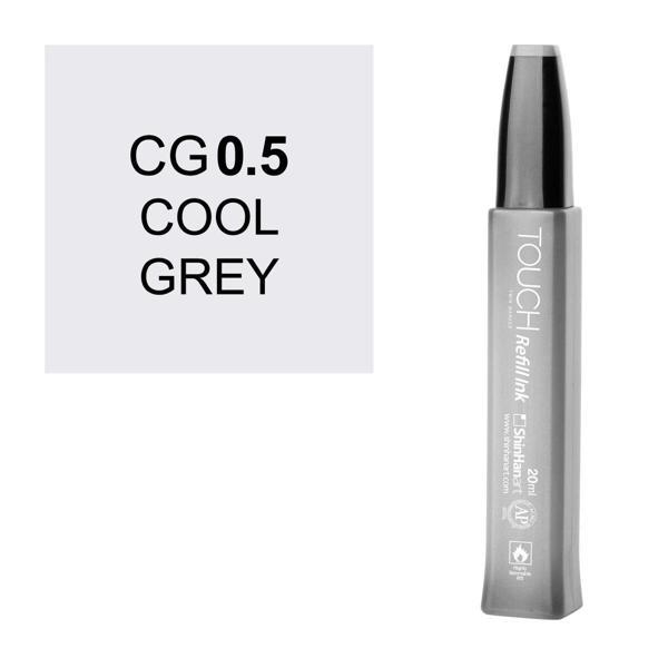 Touch Twin Marker Refill Alcohol Ink Alkol Bazlı Mürekkep 20 ml. CG0.5 COOL GREY - Image 1