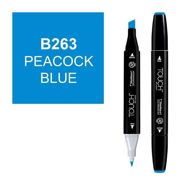 Touch Twin Marker Çizim Kalemi B263 Peacock Blue - Image 1