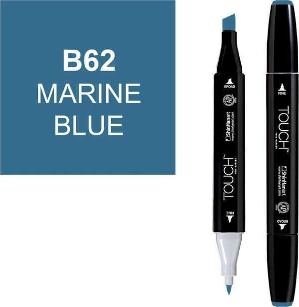 Touch Twin Marker Çizim Kalemi B62 Marine Blue - Image 1