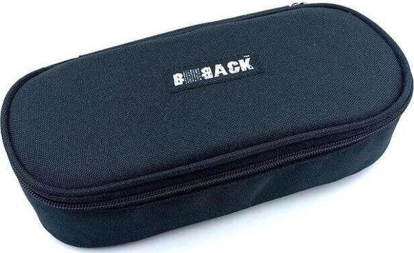 Bback Oval Kumaş Kalemlik / Kalem Kutusu SİYAH - Image 1