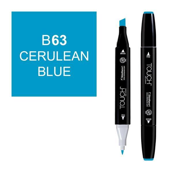 Touch Twin Marker Çizim Kalemi B63 Cerulean Blue - Image 1