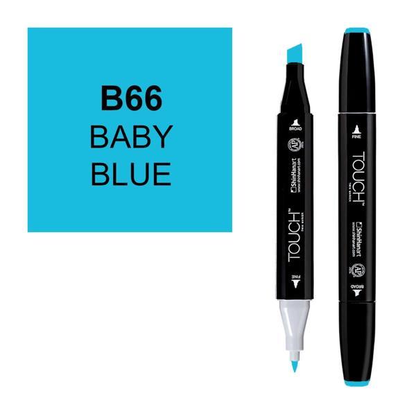 Touch Twin Marker Çizim Kalemi B66 Baby Blue - Image 1