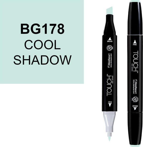 Touch Twin Marker Çizim Kalemi BG178 Cool Shadow - Image 1