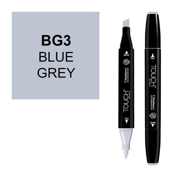 Touch Twin Marker Çizim Kalemi BG3 Blue Grey - Image 1