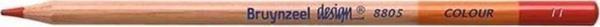 Bruynzeel Design Colour Pencils Kuru Boya Kalemi 11 Crimson Red - Image 1