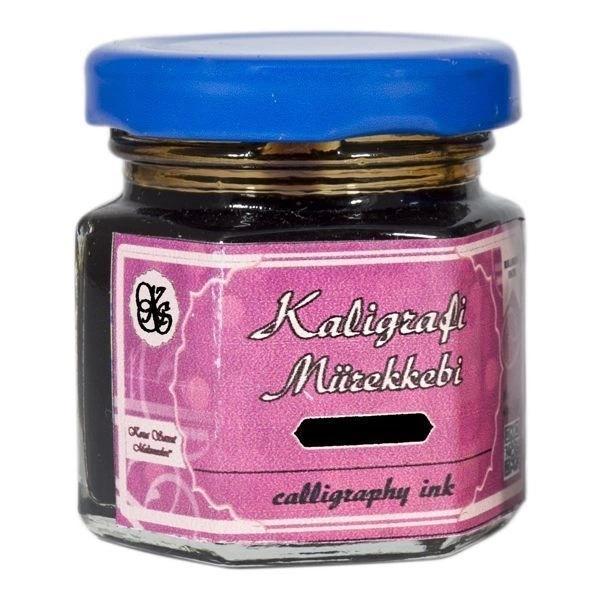 Koza Kaligrafi Mürekkebi 40 cc. SİYAH - Image 1