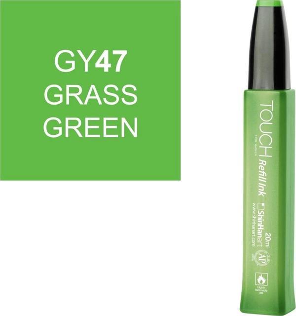 Touch Twin Marker Refill Alcohol Ink Alkol Bazlı Mürekkep 20 ml. GY47 GRASS GREEN - Image 1