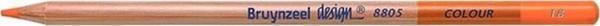 Bruynzeel Design Colour Pencils Kuru Boya Kalemi 18 Permanent Orange - Image 1