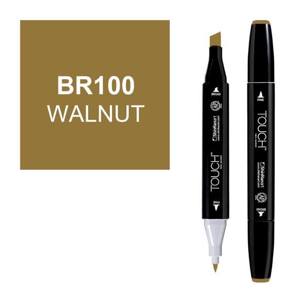 Touch Twin Marker Çizim Kalemi BR100 Walnut - Image 1