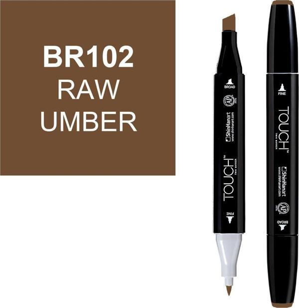 Touch Twin Marker Çizim Kalemi BR102 Raw Umber - Image 1
