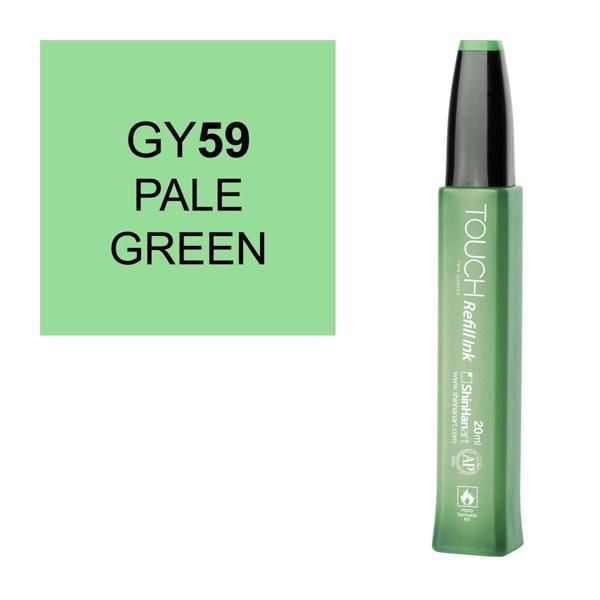 Touch Twin Marker Refill Alcohol Ink Alkol Bazlı Mürekkep 20 ml. GY59 PALE GREEN - Image 1
