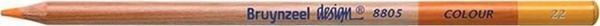Bruynzeel Design Colour Pencils Kuru Boya Kalemi 22 Dark Yellow - Image 1