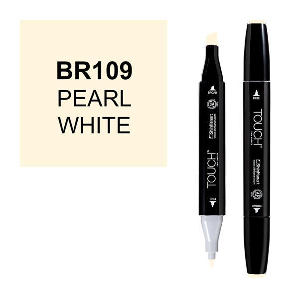 Touch Twin Marker Çizim Kalemi BR109 Pearl White - Image 1