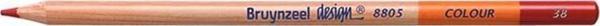 Bruynzeel Design Colour Pencils Kuru Boya Kalemi 38 Carmine - Image 1