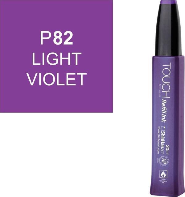 Touch Twin Marker Refill Alcohol Ink Alkol Bazlı Mürekkep 20 ml. P82 LIGHT VIOLET - Image 1