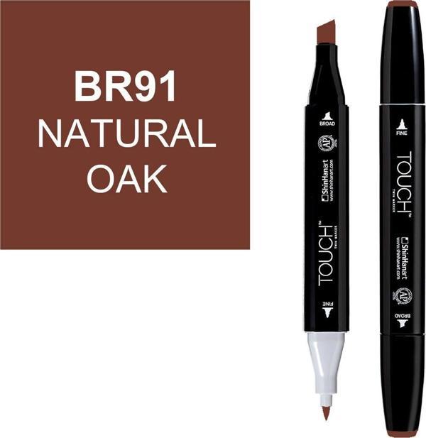 Touch Twin Marker Çizim Kalemi BR91 Natural Oak - Image 1