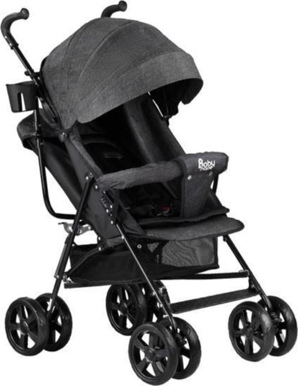 BabyHope SA7 Baston Bebek Arabası Siyah - Image 1
