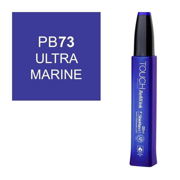 Touch Twin Marker Refill Alcohol Ink Alkol Bazlı Mürekkep 20 ml. PB73 ULTRAMARINE - Image 1