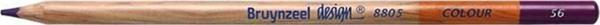 Bruynzeel Design Colour Pencils Kuru Boya Kalemi 56 Mauve - Image 1