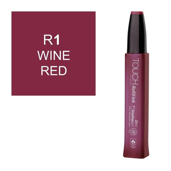 Touch Twin Marker Refill Alcohol Ink Alkol Bazlı Mürekkep 20 ml. R1 WINE RED - Image 1