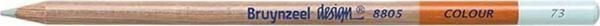 Bruynzeel Design Colour Pencils Kuru Boya Kalemi 73 Light Grey - Image 1