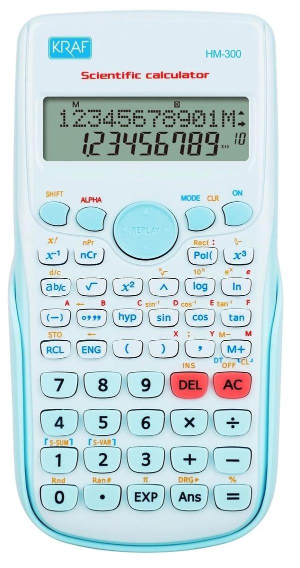 Supertrend Bilimsel Hesap Makinesi 240 Fonksiyonlu PASTEL MAVİ - Image 1