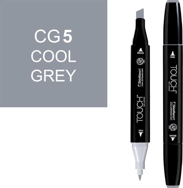 Touch Twin Marker Çizim Kalemi CG5 Cool Grey - Image 1