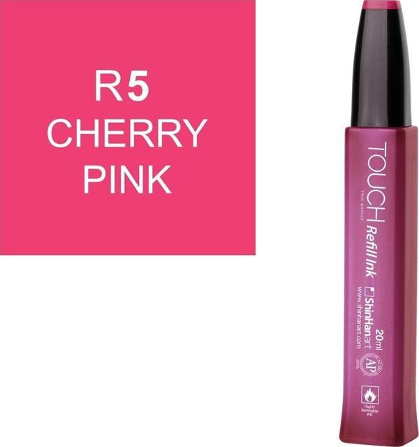 Touch Twin Marker Refill Alcohol Ink Alkol Bazlı Mürekkep 20 ml. R5 CHERRY PINK - Image 1