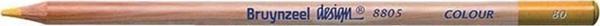 Bruynzeel Design Colour Pencils Kuru Boya Kalemi 80 Gold - Image 1