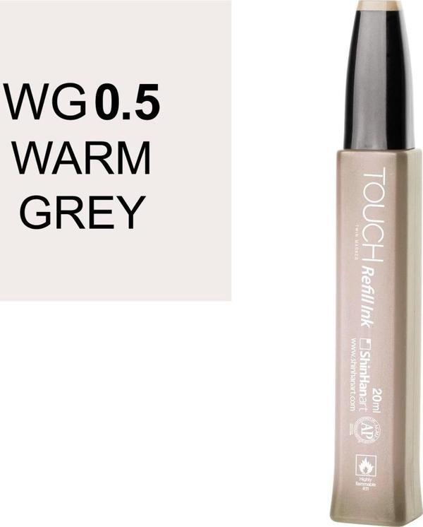 Touch Twin Marker Refill Alcohol Ink Alkol Bazlı Mürekkep 20 ml. WG0.5 WARM GREY - Image 1