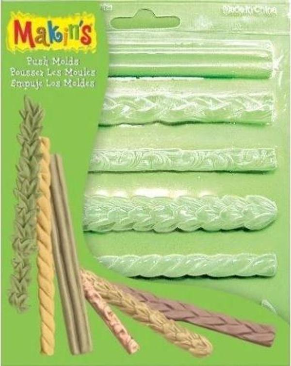 Makin's Clay Push Mold Polimer Kil Şekillendirme Kalıbı Kenarlıklar - Image 1