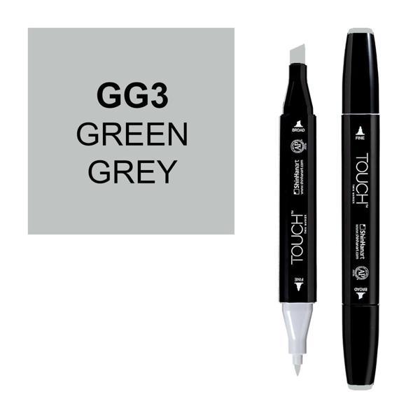 Touch Twin Marker Çizim Kalemi GG3 Green Grey - Image 1