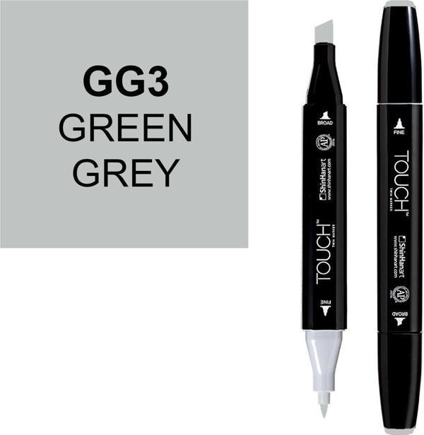 Touch Twin Marker Çizim Kalemi GG3 Green Grey - Image 1