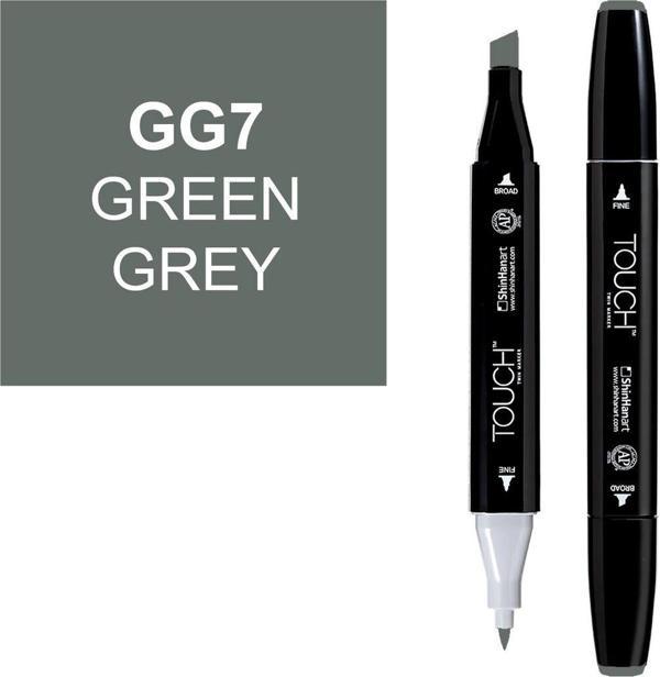 Touch Twin Marker Çizim Kalemi GG7 Green Grey - Image 1