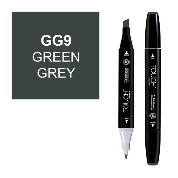 Touch Twin Marker Çizim Kalemi GG9 Green Grey - Image 1