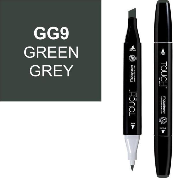 Touch Twin Marker Çizim Kalemi GG9 Green Grey - Image 1