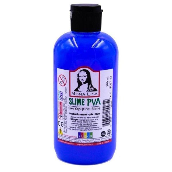 Supertrend Mona Lisa Slime Jeli 250 ml. Fosforlu Mavi - Image 1