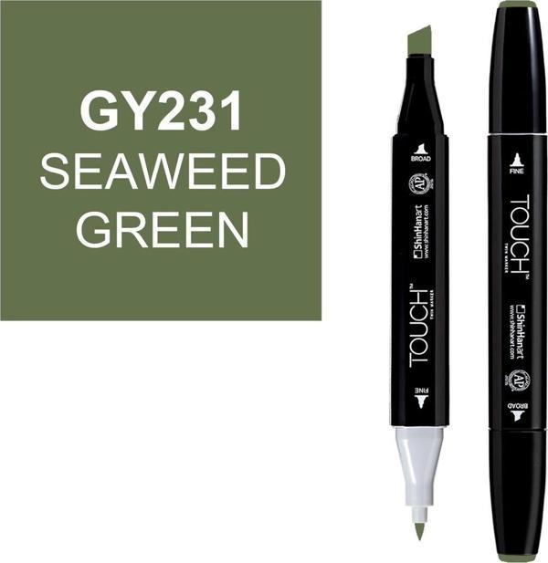 Touch Twin Marker Çizim Kalemi GY231 Seaweed Green - Image 1