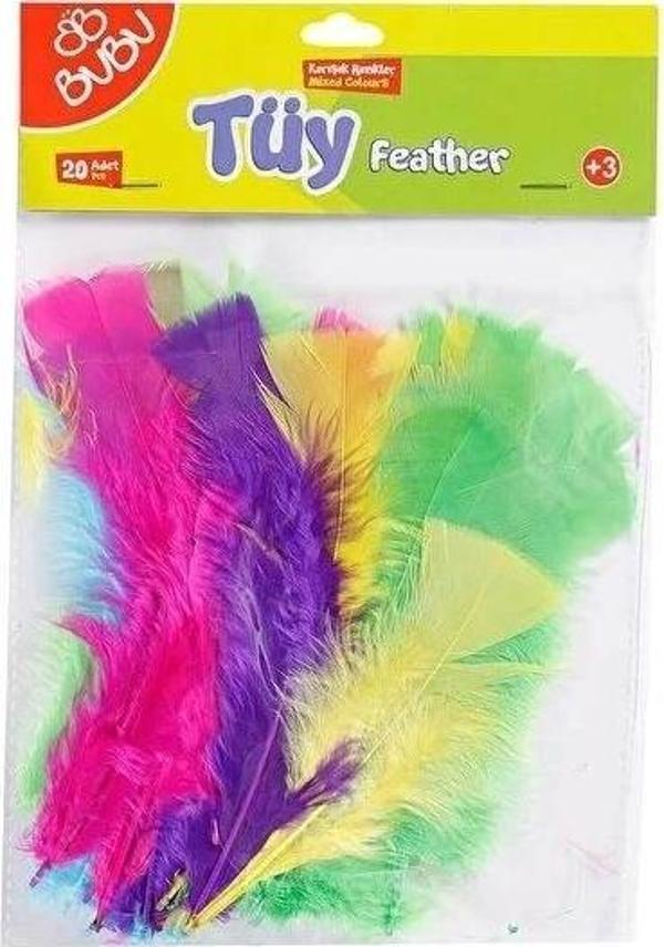 Bu-Bu Renkli Tüy 20'Li (BUBU-HS0008) - Image 1