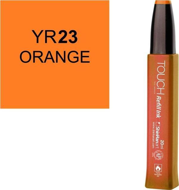 Touch Twin Marker Refill Alcohol Ink Alkol Bazlı Mürekkep 20 ml. YR23 ORANGE - Image 1