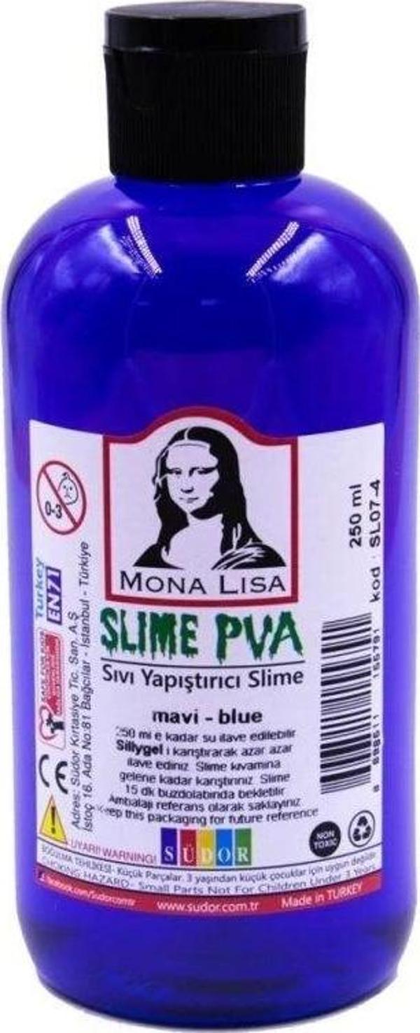 Supertrend Mona Lisa Slime Jeli 250 ml. Mavi - Image 1
