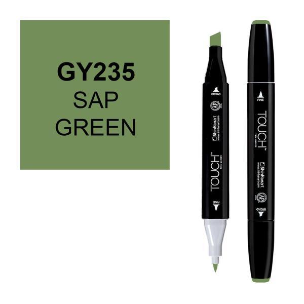 Touch Twin Marker Çizim Kalemi GY235 Sap Green - Image 1