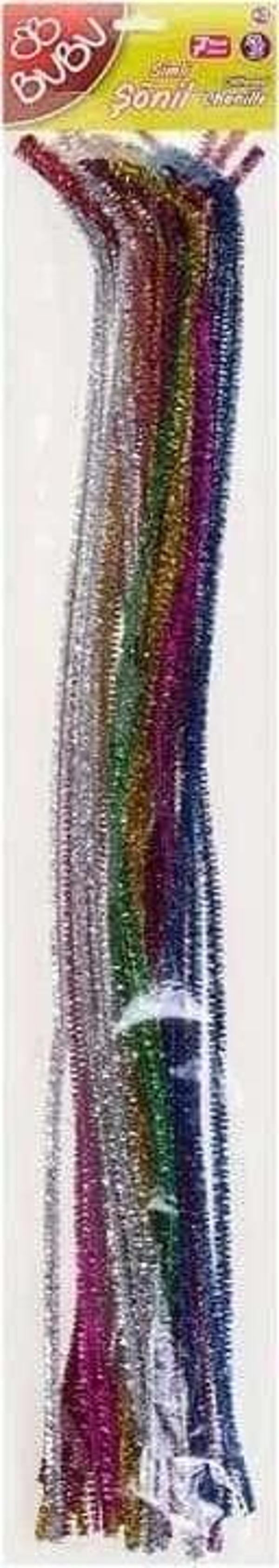 Bu-Bu Şönil Simli 50Cm 20'li (Bu-Bu-SON004) - Image 1